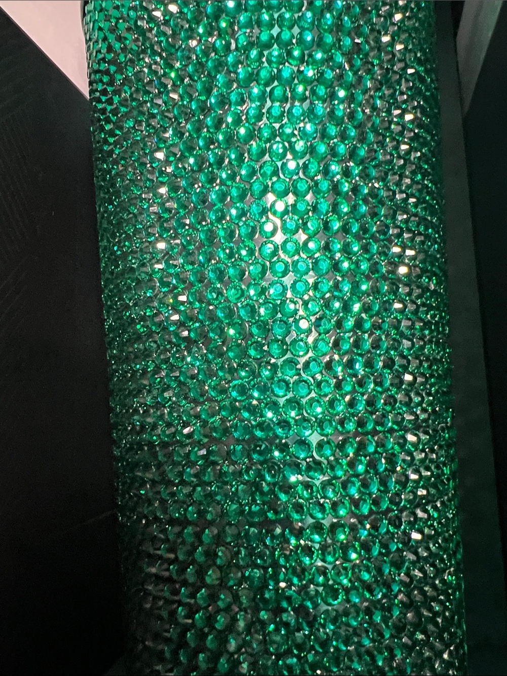 Traveler Glimmer Collection Emerald Crystal Tumbler 25oz - Picture 8 of 10